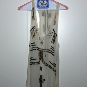 Free People Beaded Top